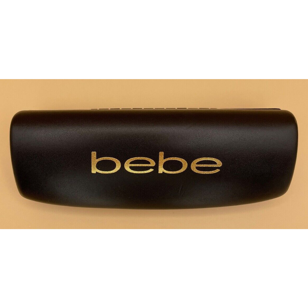 Pre-owned Bebe Black Hard Eyeglass/Sunglasses Case